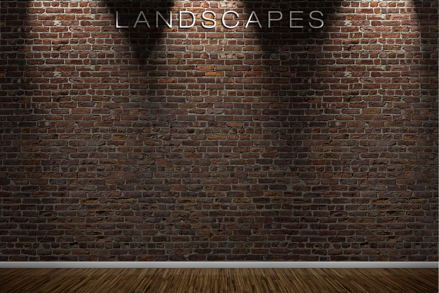 landscape gallery wall
